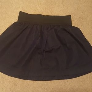 Dark blue skater skirt